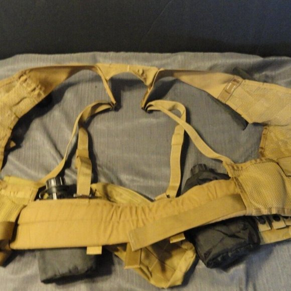 USMC MARINE CORP FIGHTING LOAD CARRIER FLC TACTICAL VEST MOLLE POUCHES SV 1907 - Picture 14 of 15